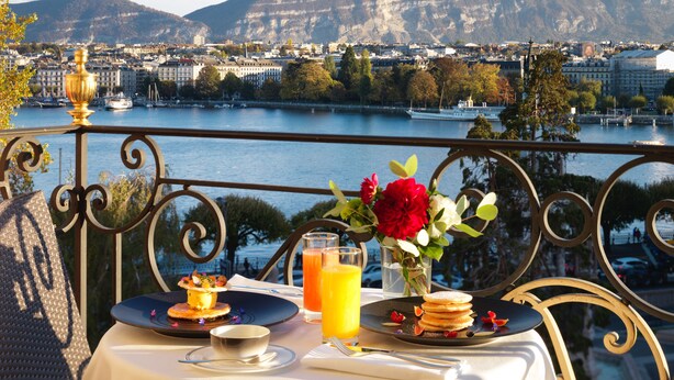 Breakfast meal - Le Richemond (Geneva)