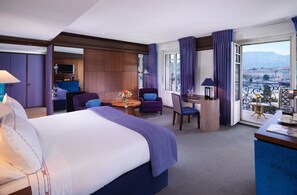 Junior Suite, Lake View | Living area | LCD TV, pay movies