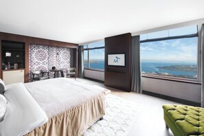 Presidential Suite, Sea View | Minibar, in-room safe, laptop workspace, blackout drapes - The Marmara Taksim (Istanbul)