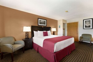 Room, 1 King Bed, Accessible, Non Smoking (Mobility, Bathtub w/Grab Bars) | Individually decorated, individually furnished, desk, laptop workspace