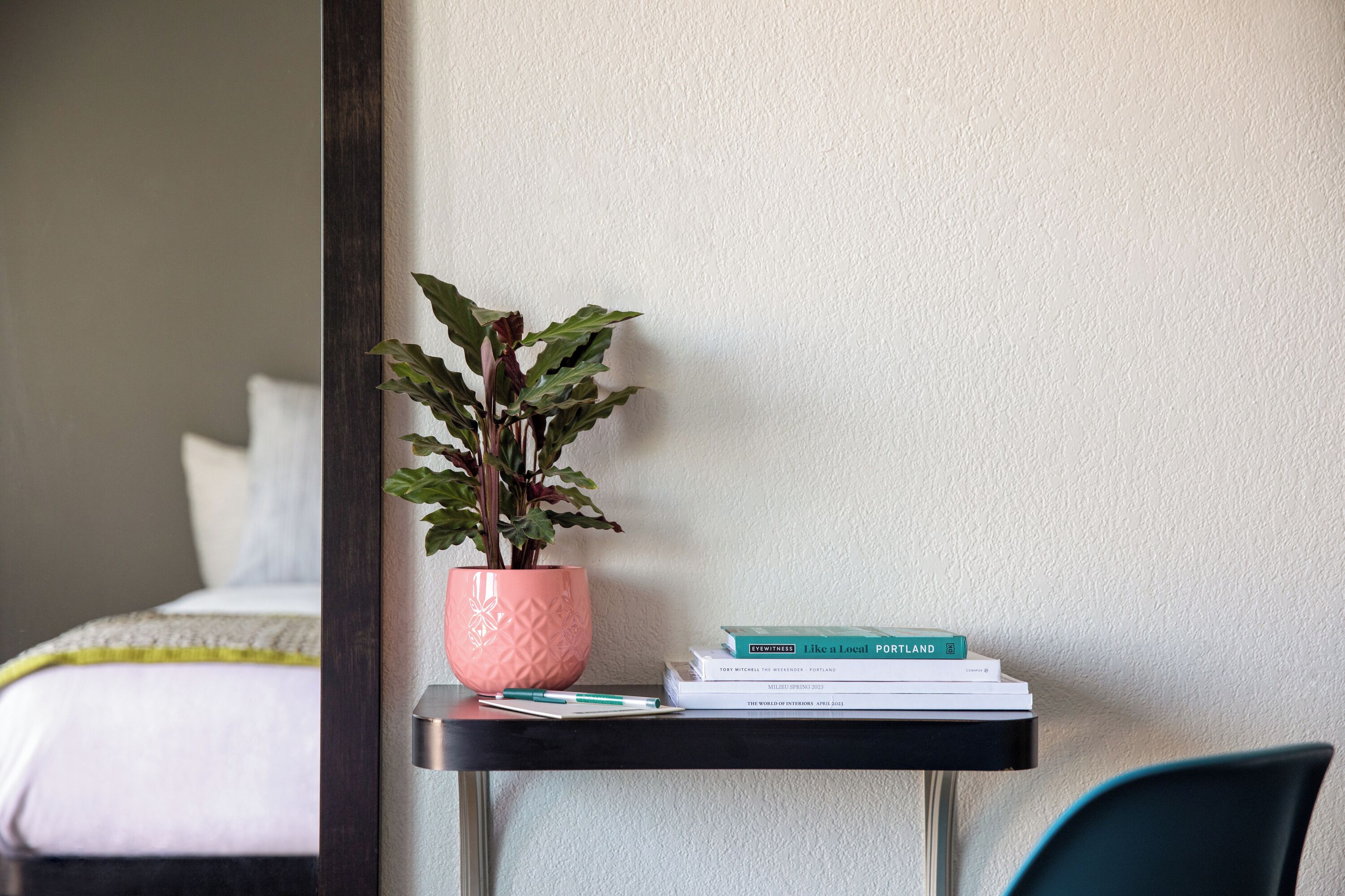 1 bedroom, desk, blackout curtains, iron/ironing board