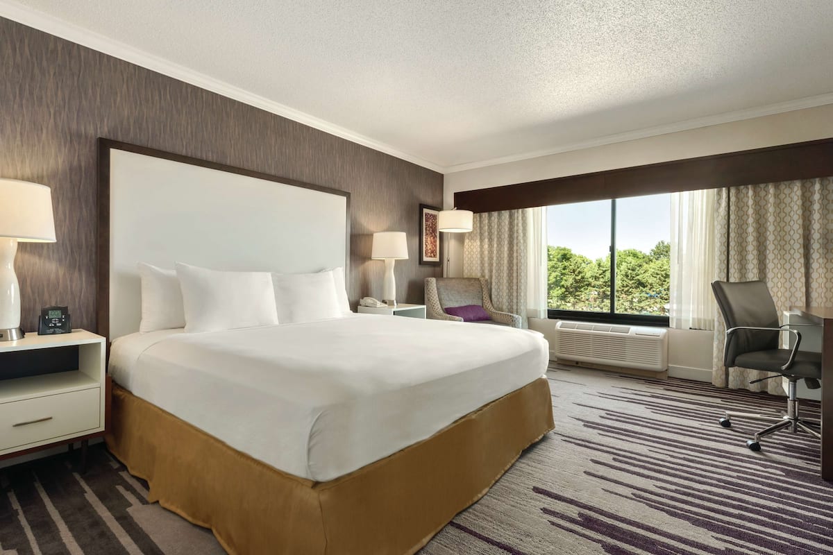 Premium bedding, in-room safe, desk, blackout curtains