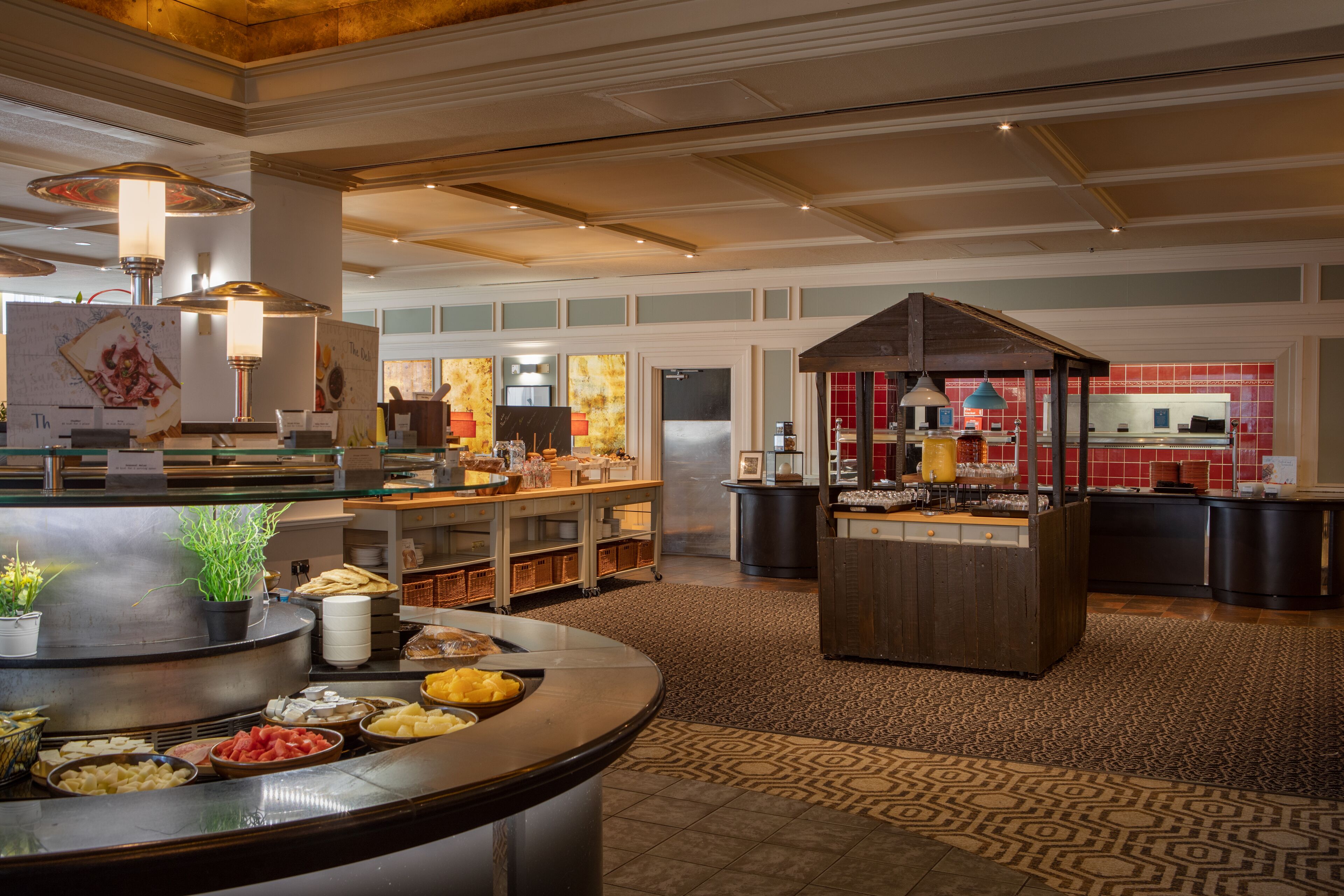 Daily buffet breakfast (GBP 15 per person)