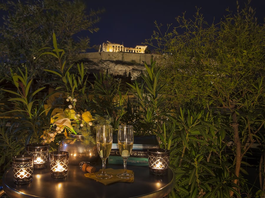 Vue depuis l’hébergement