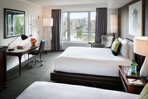 Parkway Room, 2 Double Beds, Accessible (Hearing Impaired) | Premium bedding, down comforters, pillowtop beds, in-room safe