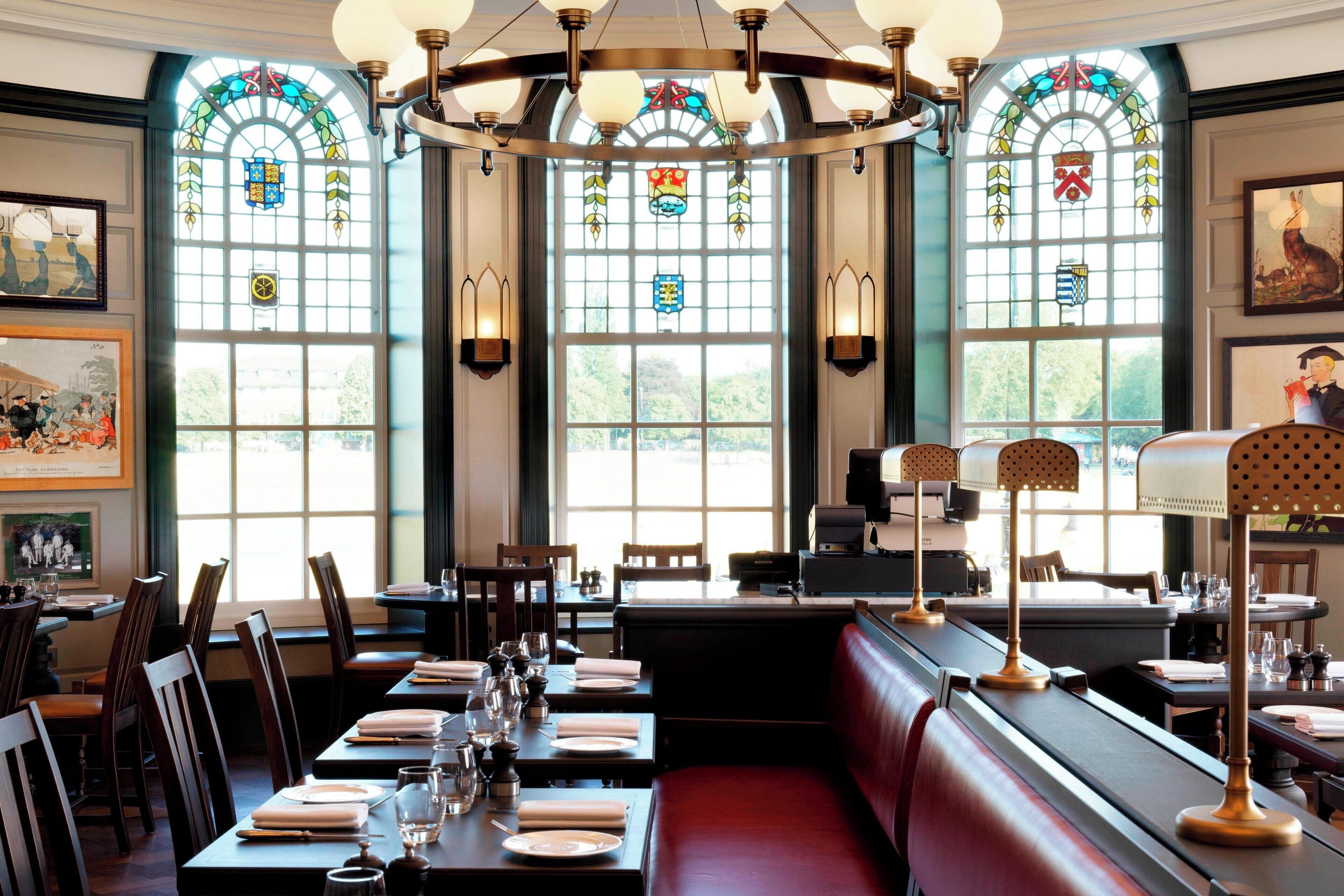 breakfast, lunch, dinner served; british cuisine