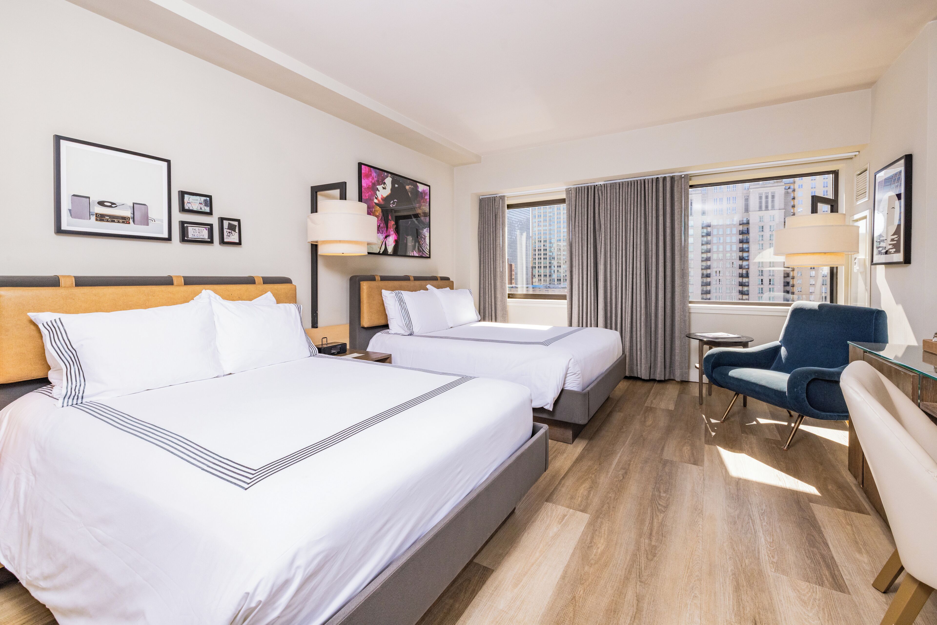 Hochwertige Bettwaren, Pillowtop-Betten, Minibar, Zimmersafe