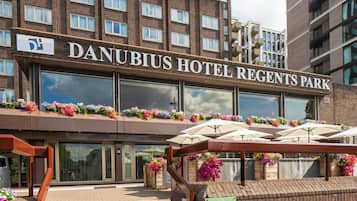 Majoituspaikan julkisivu