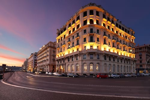 Front of property – evening/night