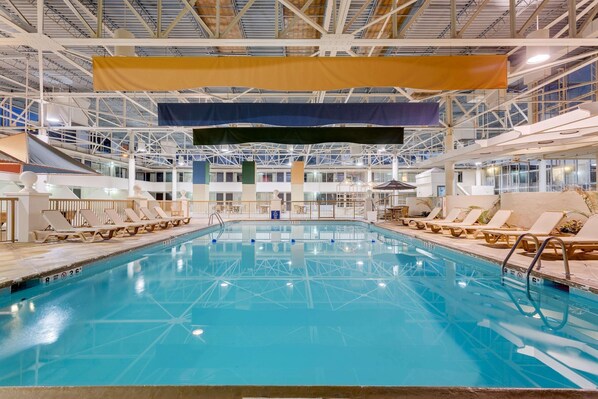 Una piscina techada