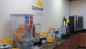 Free daily on-the-go breakfast