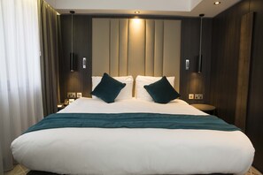 Desk, blackout curtains, iron/ironing board, free WiFi