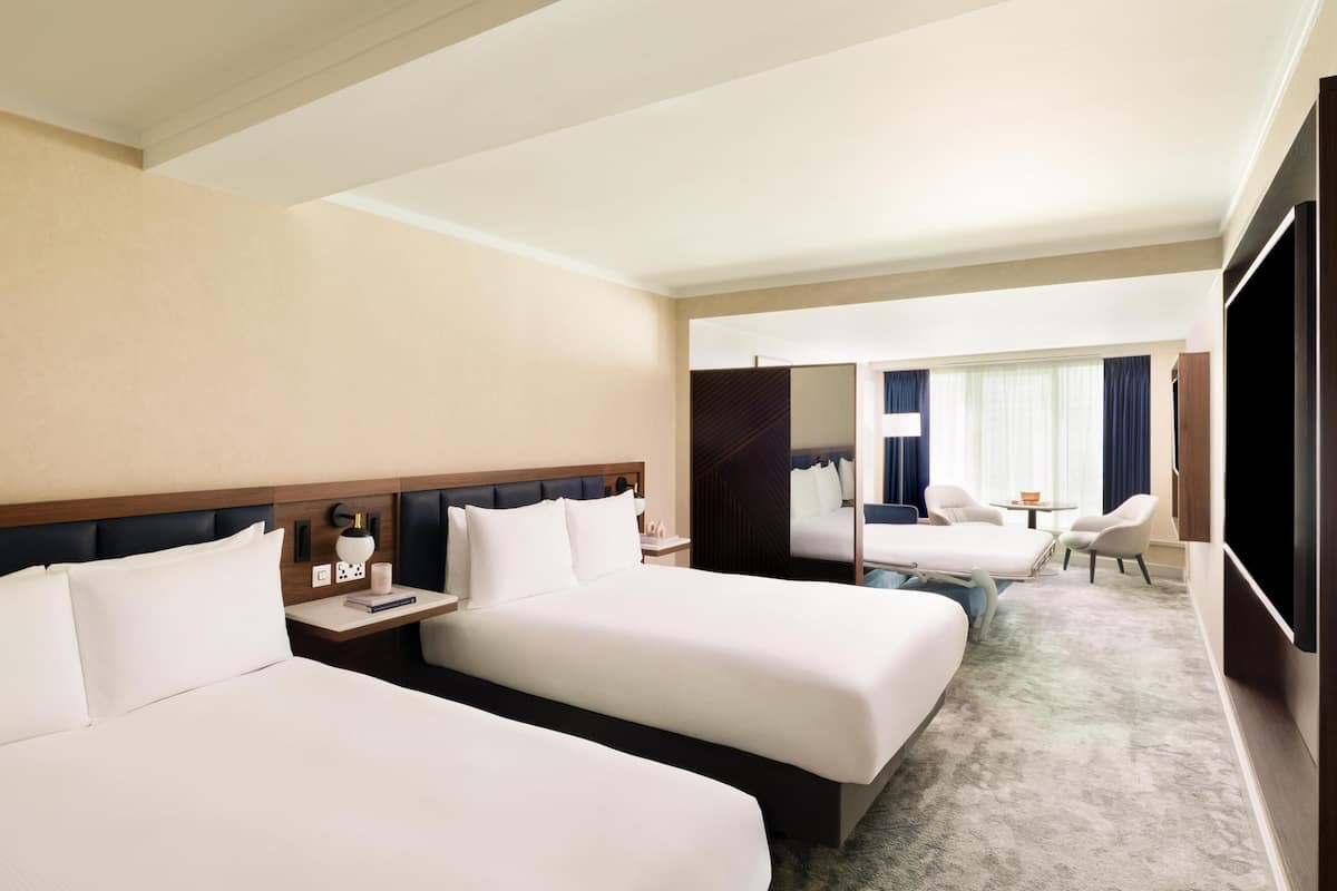 Premium Room, Multiple Beds | Hypo-allergenic bedding, in-room safe, desk, laptop workspace