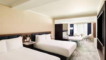 Premium Room, Multiple Beds | 1 bedroom, hypo-allergenic bedding, in-room safe, desk