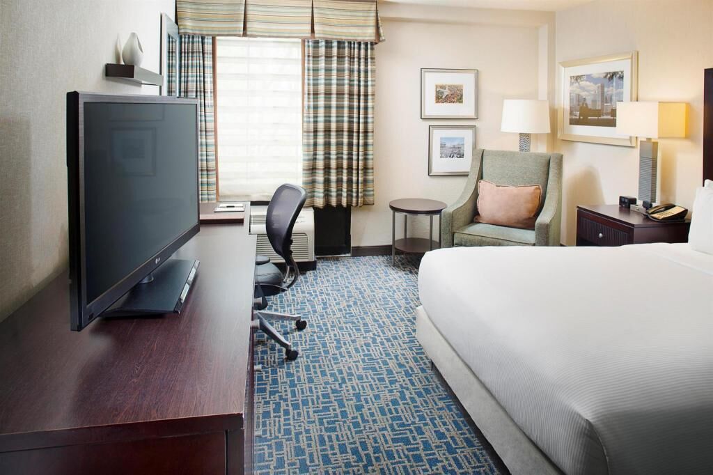 Premium bedding, pillowtop beds, in-room safe, desk