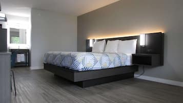 Bureau, fer et planche Ă repasser, Wi-Fi gratuit, draps fournis