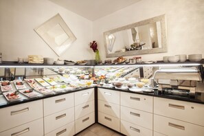 Daily buffet breakfast (EUR 12 per person)