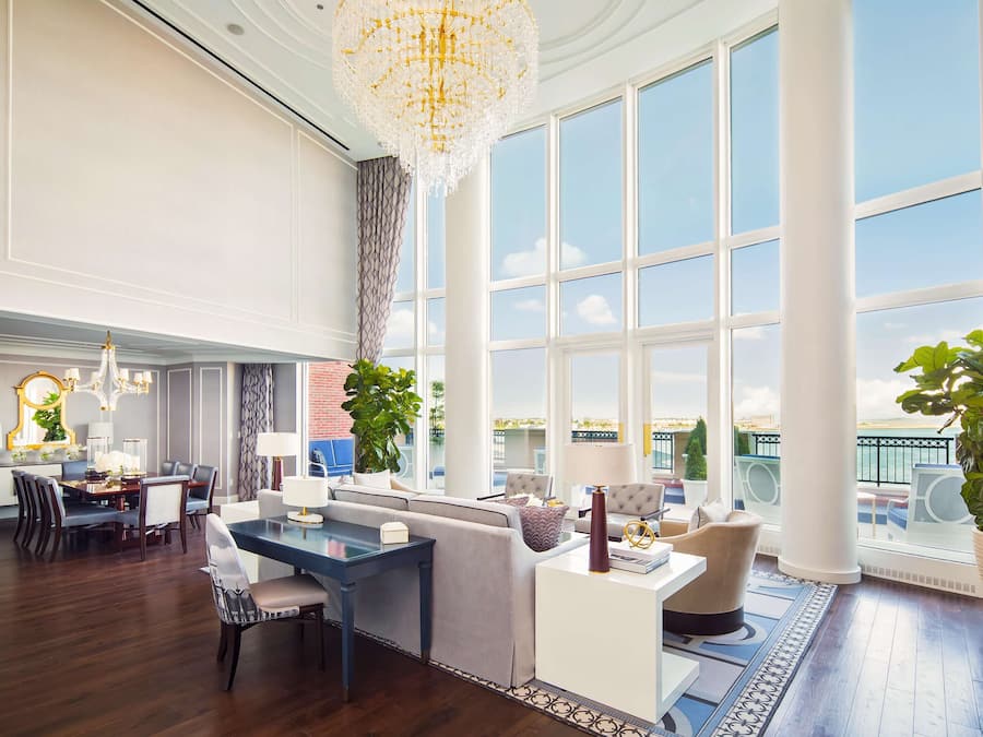 Suite, Multiple Beds (John Adams Presidential Suite) | Frette Italian sheets, premium bedding, pillow-top beds, minibar