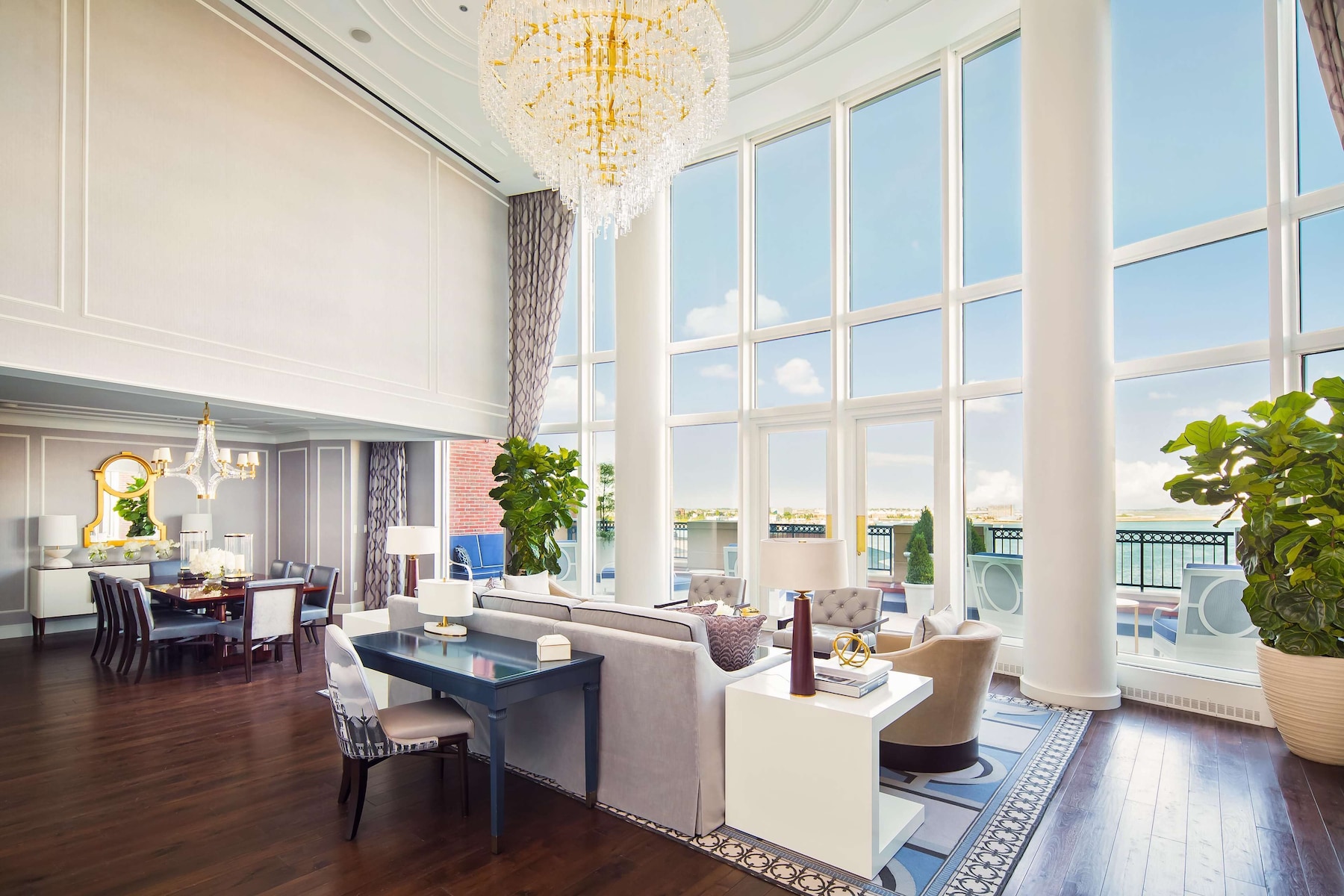 Suite, Multiple Beds (John Adams Presidential Suite) | 1 bedroom, Frette Italian sheets, premium bedding, pillowtop beds