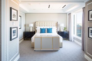 Suite, varias camas (John Adams Presidential Suite) | Sábanas italianas Frette y ropa de cama de alta calidad 