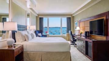 Superior Room, 1 King Bed, Harbour View | Frette Italian sheets, premium bedding, pillow-top beds, minibar