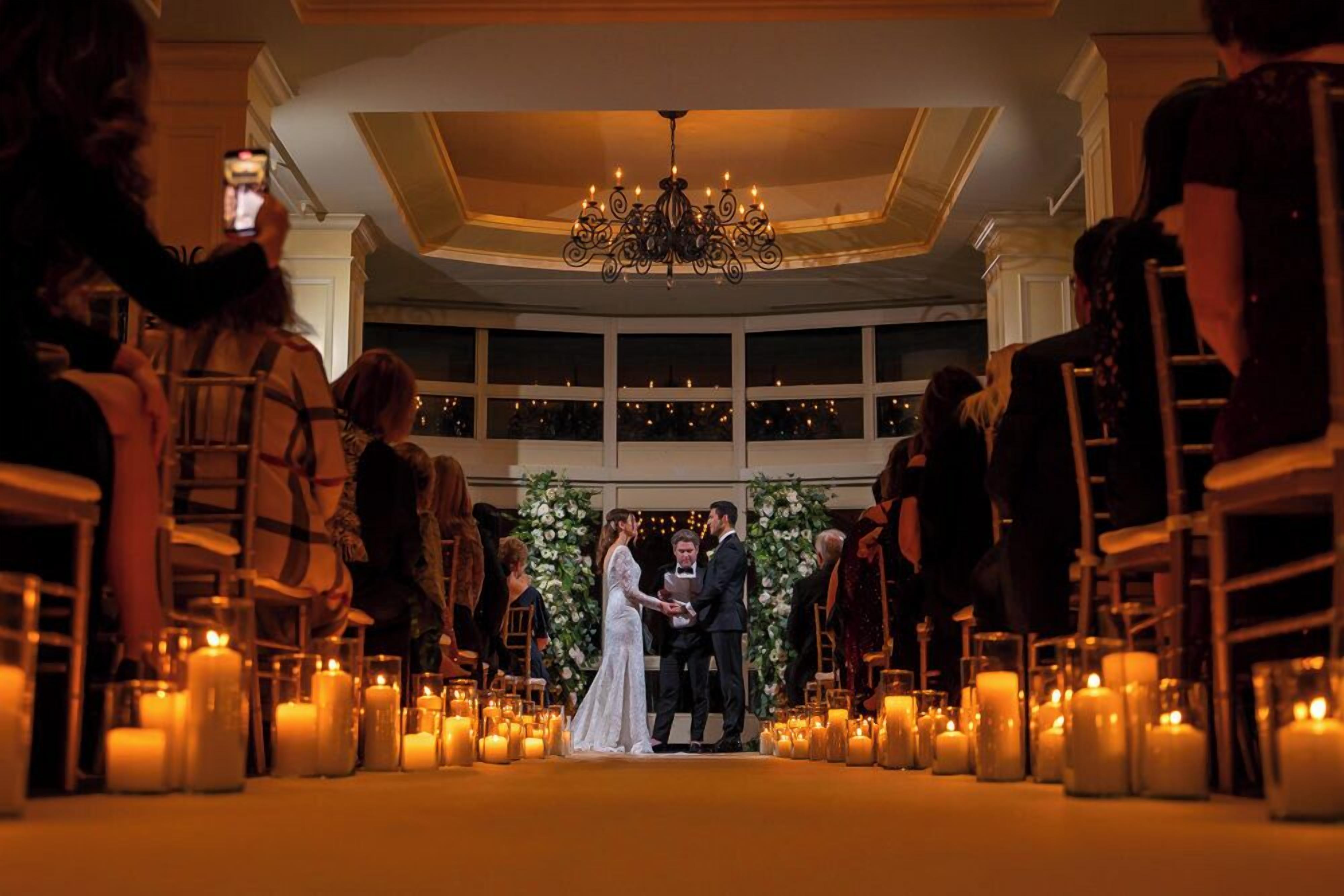 indoor wedding