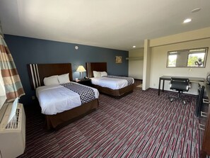 1 bedroom, blackout drapes, free WiFi, bed sheets