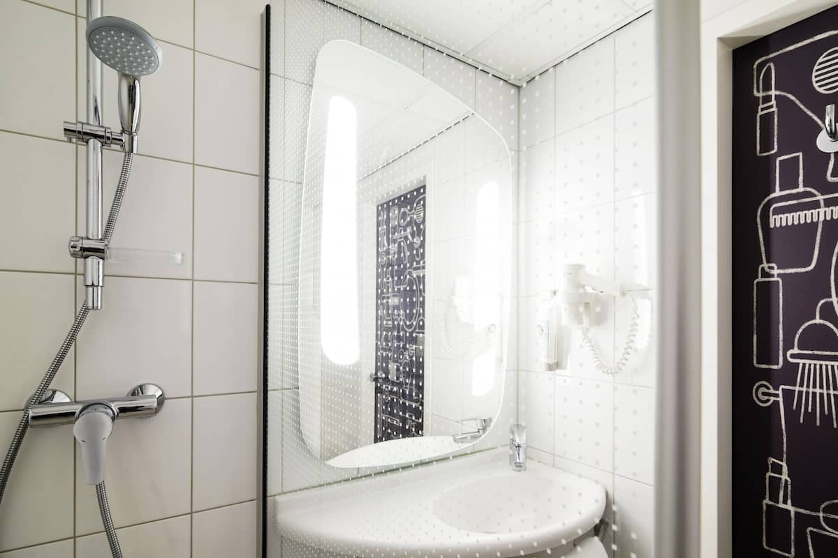 In-room safe, desk, laptop workspace, blackout curtains