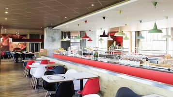 Daily buffet breakfast (EUR 18 per person)