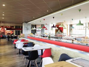 Morgenmadsbuffet hver dag mod et gebyr