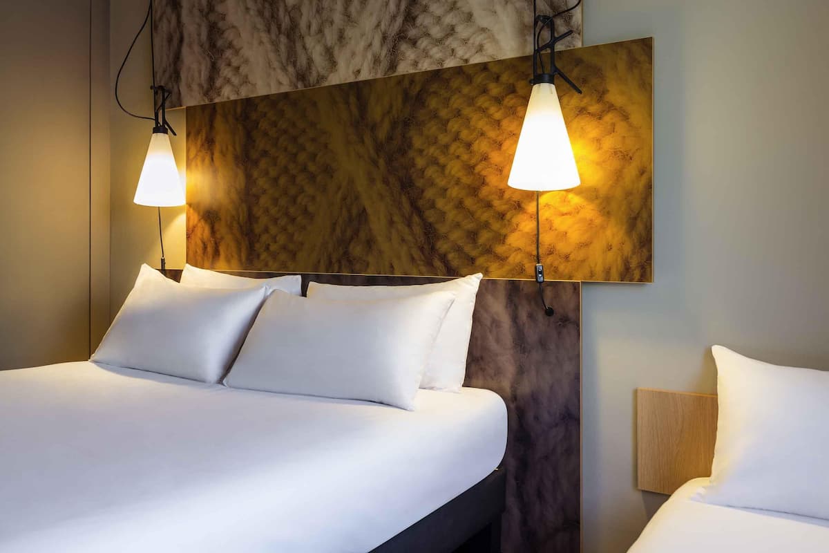 In-room safe, desk, laptop workspace, blackout curtains