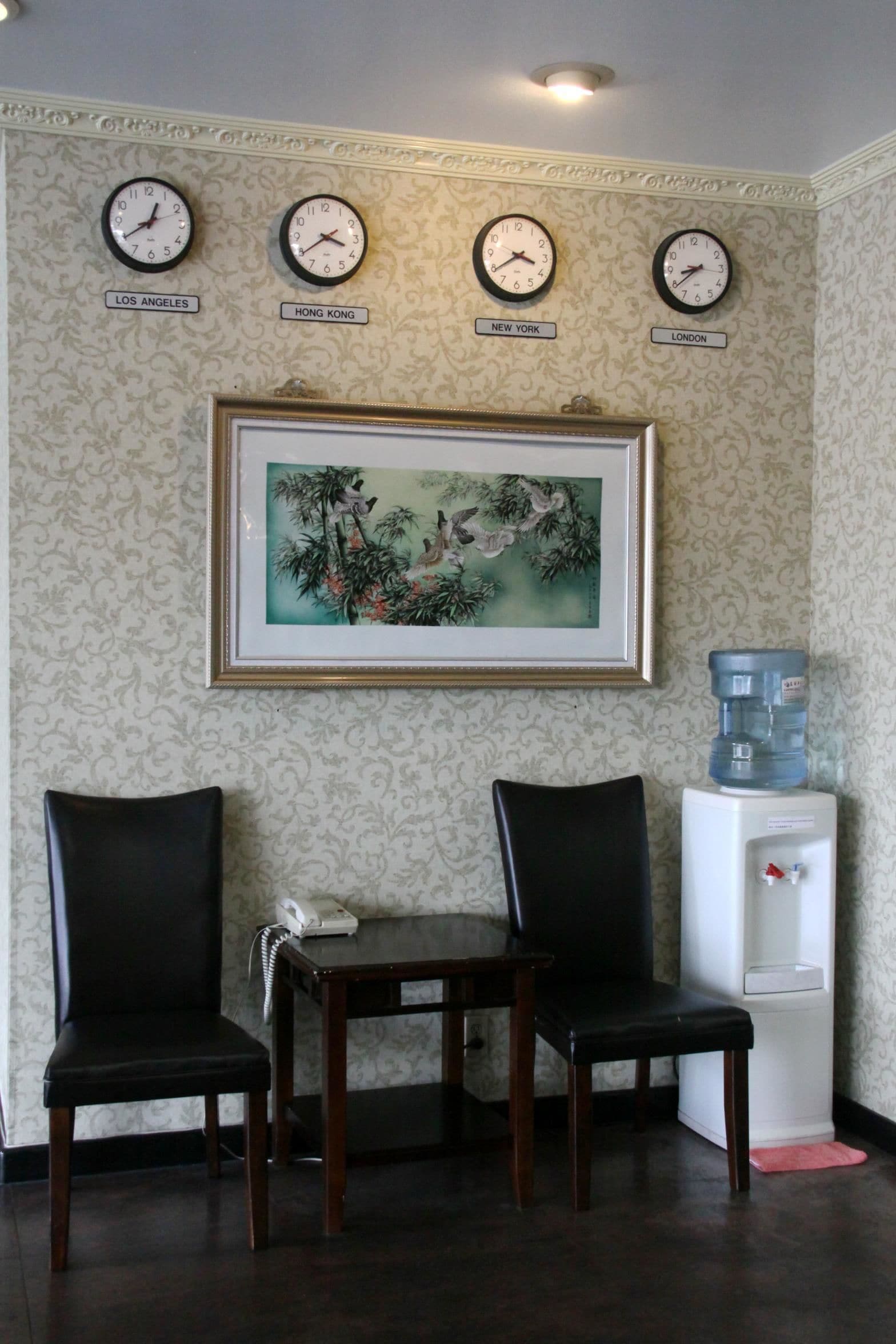 Kawasan tempat duduk lobi