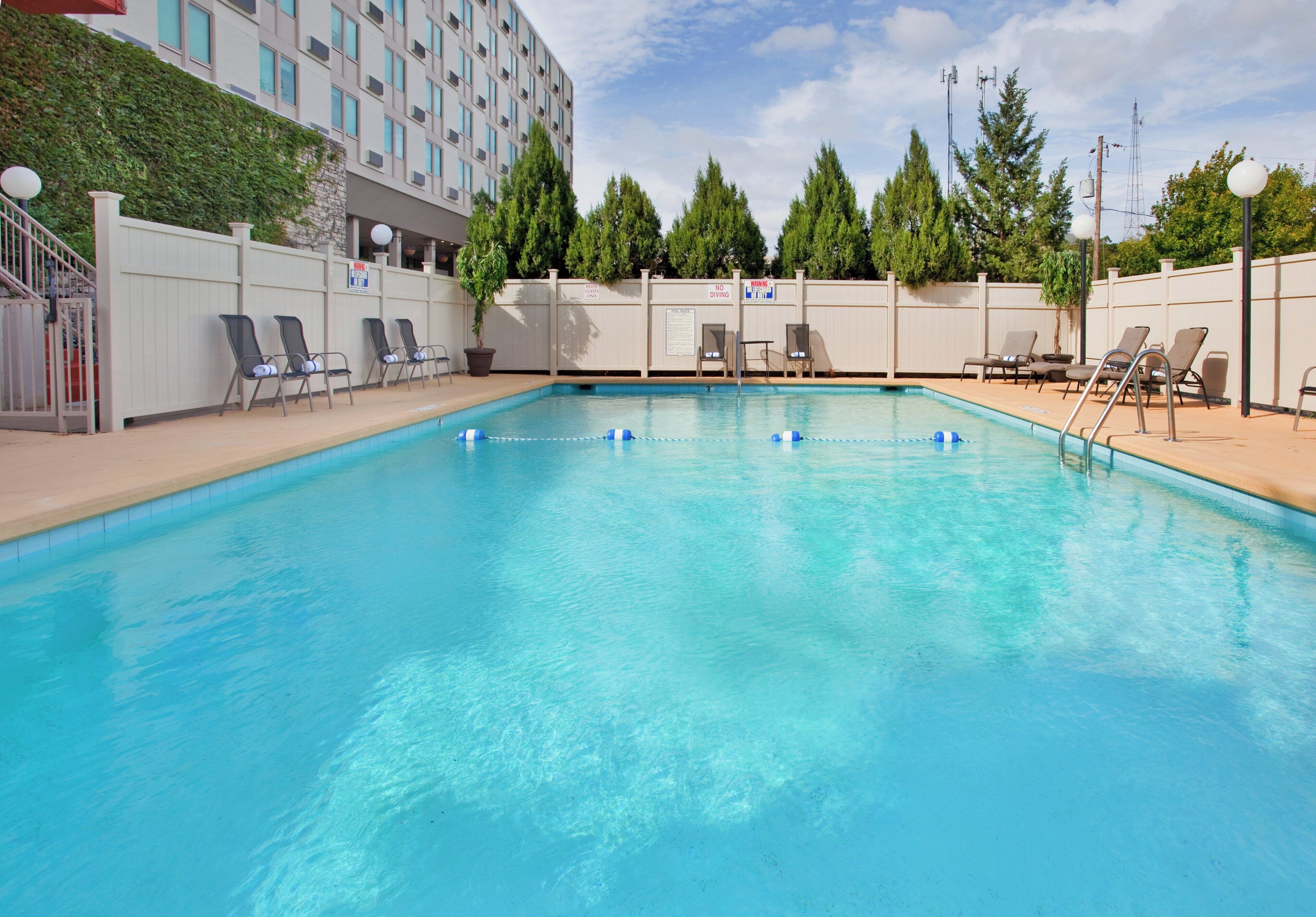 Seasonal outdoor pool