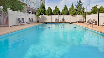 Seasonal outdoor pool