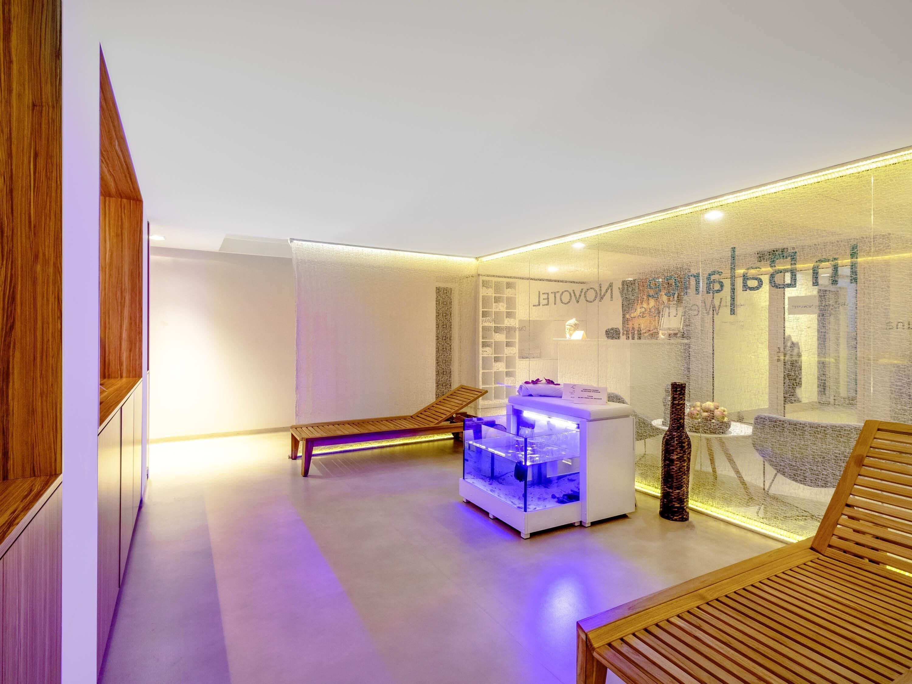 Body treatments, facials, manicures and pedicures, massages