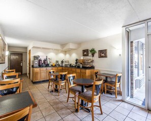 Free continental breakfast
