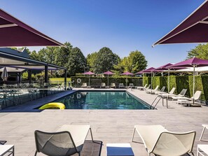 Seasonal outdoor pool