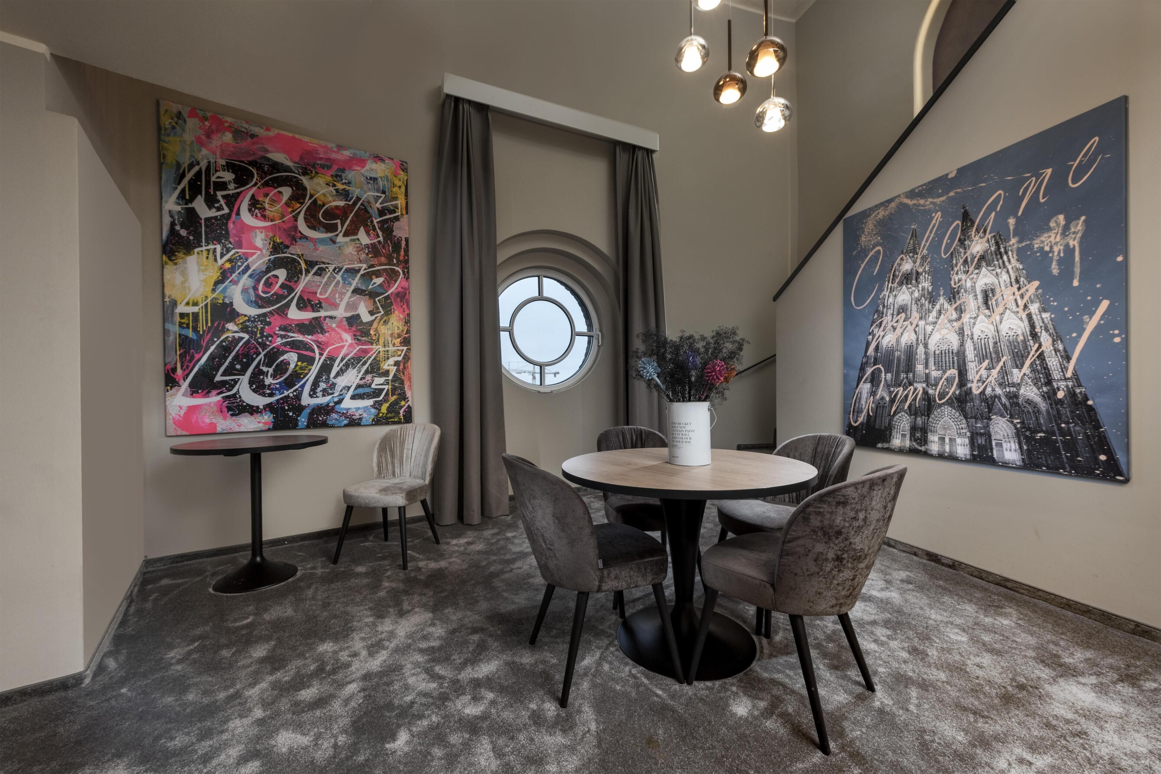 Suite, 1 King Bed (Art Duplex) | Hypo-allergenic bedding, down comforters, minibar, in-room safe