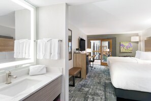 Room, 2 Queen Beds, Poolside (2nd Floor) | Individually furnished, laptop workspace, blackout drapes