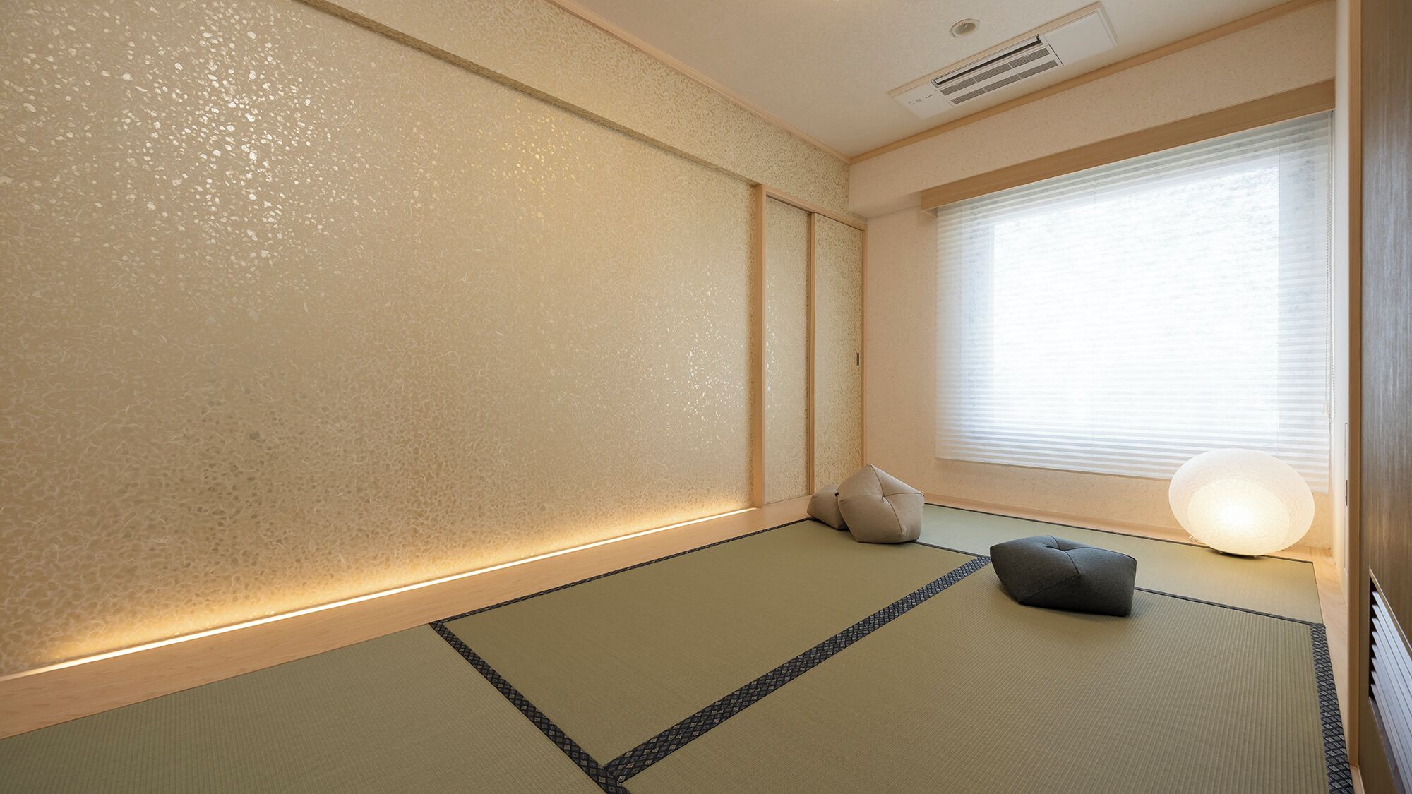 princess suite, non-smoking (northeast facing, japanese-style room, 112 sqm) | living area | 37-inch lcd tv with digital channels