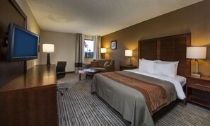 Bäddmadrasser, skrivbord, strykjärn/strykbräda och gratis wi-fi