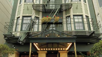 Fassade der Unterkunft