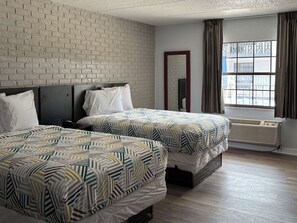 Iron/ironing board, free WiFi, bed sheets, alarm clocks