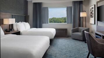 Roba de llit d'alta qualitat, caixa forta a l'habitació i escriptori