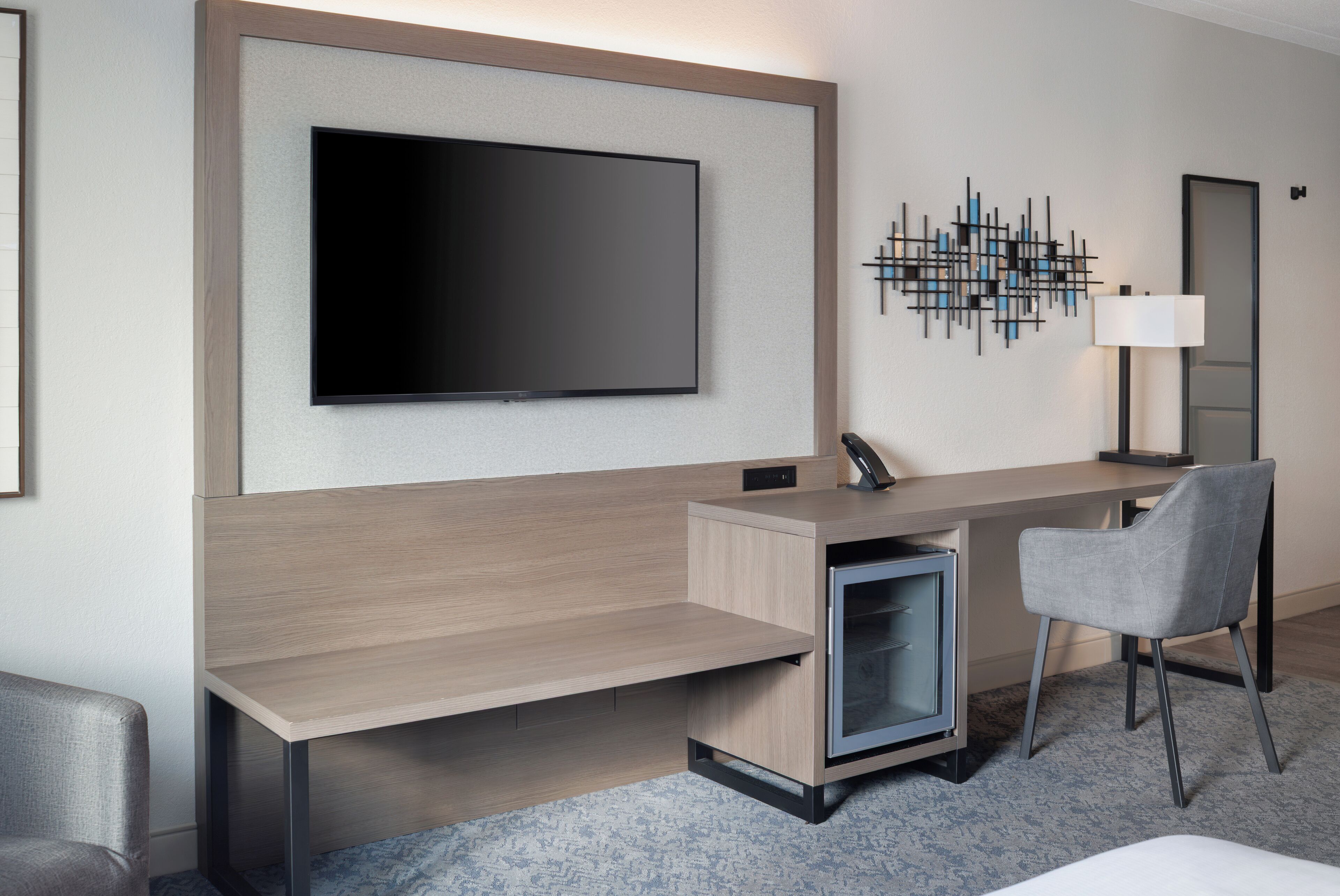 premium bedding, in-room safe, desk, blackout curtains