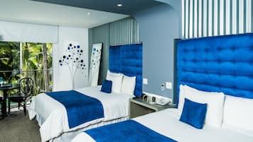 1 bedroom, premium bedding, down comforters, in-room safe