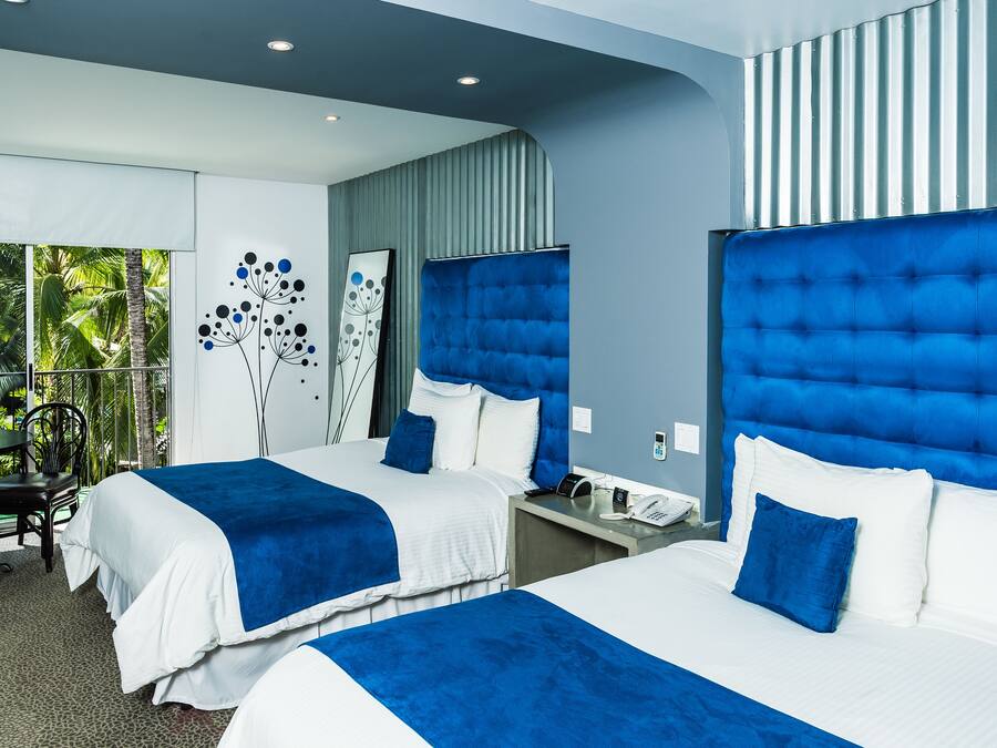 Premium bedding, down duvets, in-room safe, individually decorated