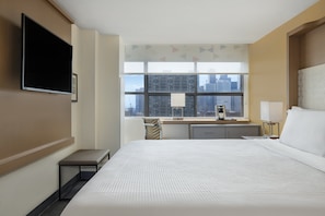 Premium bedding, in-room safe, desk, iron/ironing board