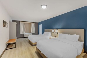 Desk, iron/ironing board, free WiFi, bed sheets