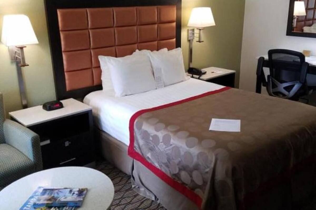 Pillow-top beds, in-room safe, desk, iron/ironing board